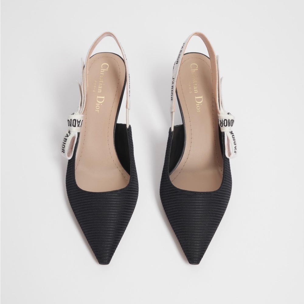 Dior J'Adior Slingback Pump
Black Technical Fabric